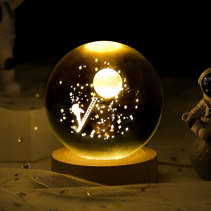 Crystall Ball Night Lamp