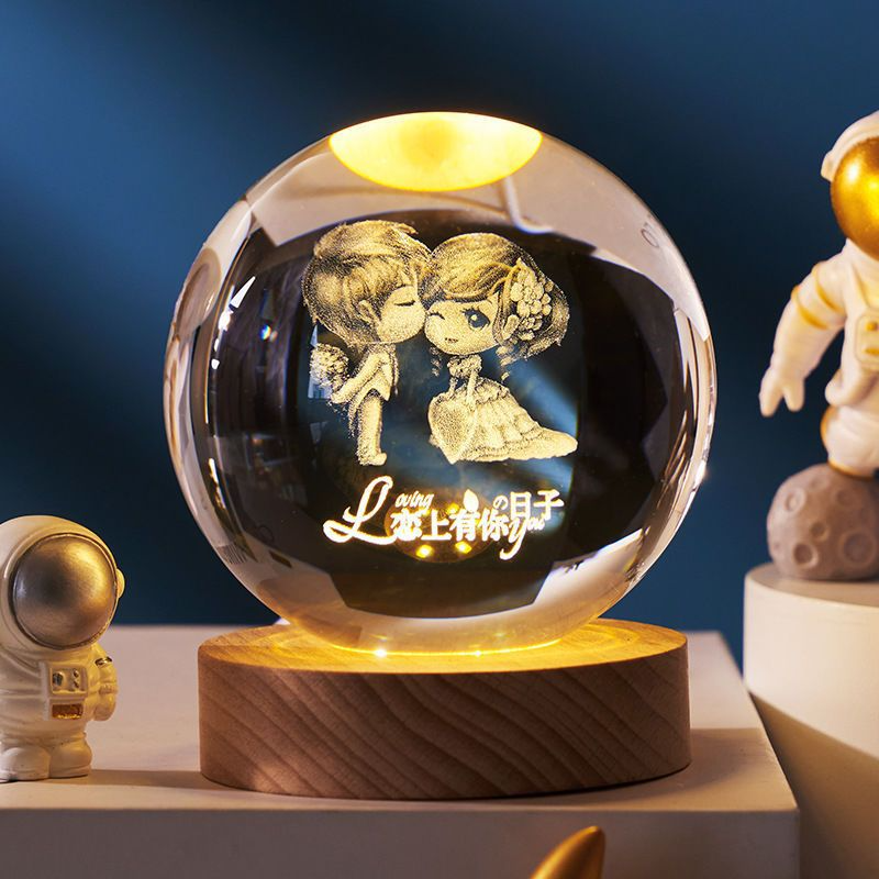 Crystall Ball Night Lamp