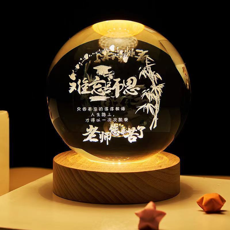 Crystall Ball Night Lamp