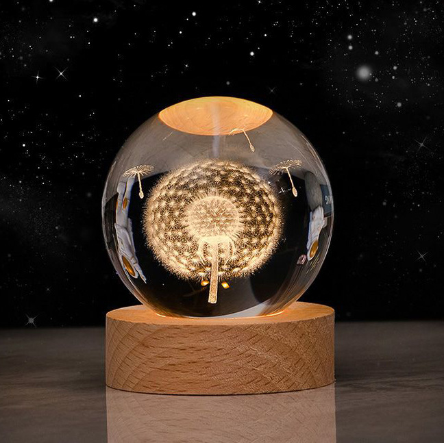 Crystall Ball Night Lamp