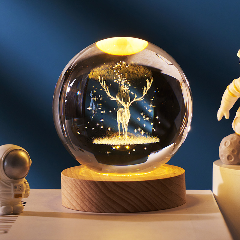 Crystall Ball Night Lamp