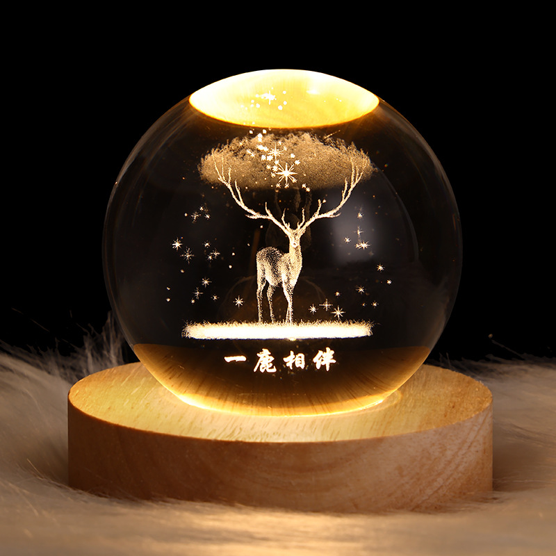 Crystall Ball Night Lamp